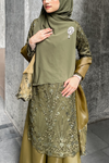 ZULAIKHA PUNJABI LUX 2.0 - Olive