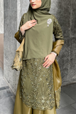 ZULAIKHA PUNJABI LUX 2.0 - Olive
