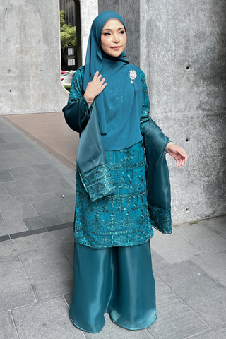 ZULAIKHA PUNJABI LUX 2.0 - Teal