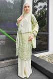 ADIRATNA KURUNG - Creamy Lime DELIVERY 3 Working Days