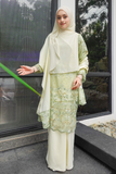 ADIRATNA KURUNG - Creamy Lime DELIVERY 3 Working Days