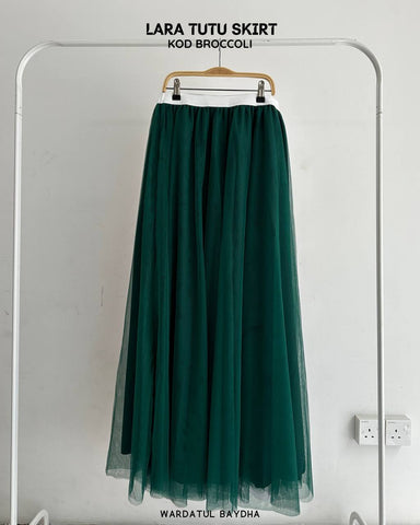 LARA TUTU SKIRT - Broccoli