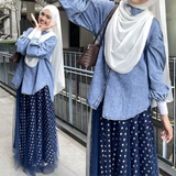 NOVA DENIM BLOUSE - A