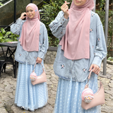 NOVA DENIM BLOUSE - B