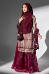 ESHAL PUNJABI 2.0 - Maroon DELIVERY 4-5 W/day