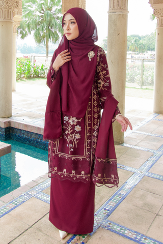 BIDASARI 5.0 - Maroon