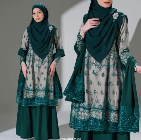 MASTANI PUNJABI - NUDE EMERALD (PREORDER 2 WEEKS)