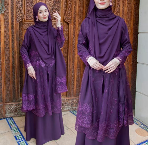 MASTANI PUNJABI - DARK PURPLE (PREORDER 2 WEEKS)