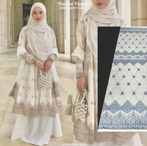 MASTANI PUNJABI - SNOWY WHITE new (PREORDER 2 WEEKS)