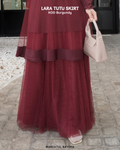 LARA TUTU SKIRT - Burgundy