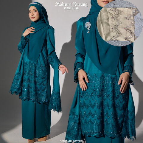 MAHSURI - Teal Flower