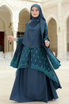 RANIA MAHEERA - Navy Teal (FREE Diamond DIY)
