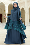 RANIA MAHEERA - Navy Teal (FREE Diamond DIY)
