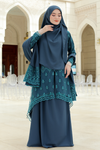 RANIA MAHEERA - Navy Teal (FREE Diamond DIY)