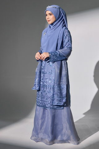 ZULAIKHA PUNJABI LUX 2.0 - Denim Blue