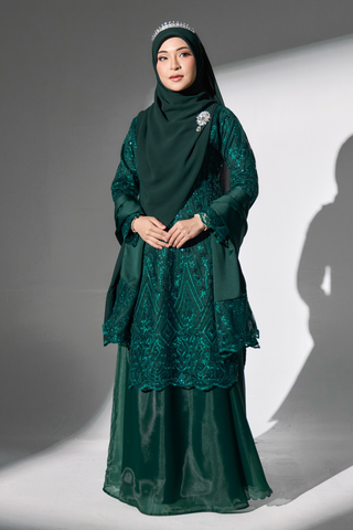 ZULAIKHA PUNJABI LUX 2.0 - Emerald Green