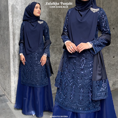 ZULAIKHA 2.0 Dark Blue