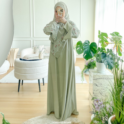 RUHI ZAHEERAH - Sage Green