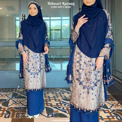 BIDASARI 2.0 Navy Nude