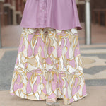 EMMA FLARE SKIRT - Code Lavender