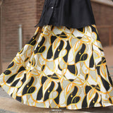 EMMA FLARE SKIRT - Code Black