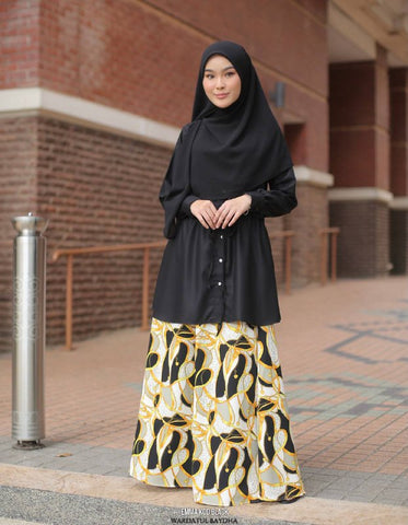 EMMA FLARE SKIRT - Code Black