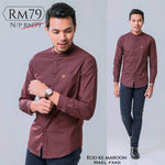 KEMEJA ADAM - Maroon