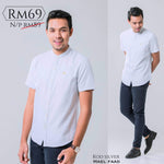 KEMEJA HILMI - Silver